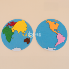 세계 대륙 지도 퍼즐